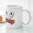 thumbnail image 5 of CafePress - Rather Be Playing Bridge Mug - 11 oz Ceramic Mug - Novelty Coffee Tea Cup, 5 of 6