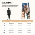 thumbnail image 6 of Kdxio Women's Comfy Stretch Playful CatPrint Drawstring Pajama Pants-Medium, 6 of 9