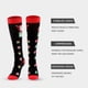 thumbnail image 3 of De Calcetines De Compresión Navideños Para Hombres Y Mujeres, El Mejor Soporte Para Atletismo, Correr, Ciclismo, Viajes 4 Pares Minnieouse HA046327-02, 3 of 6