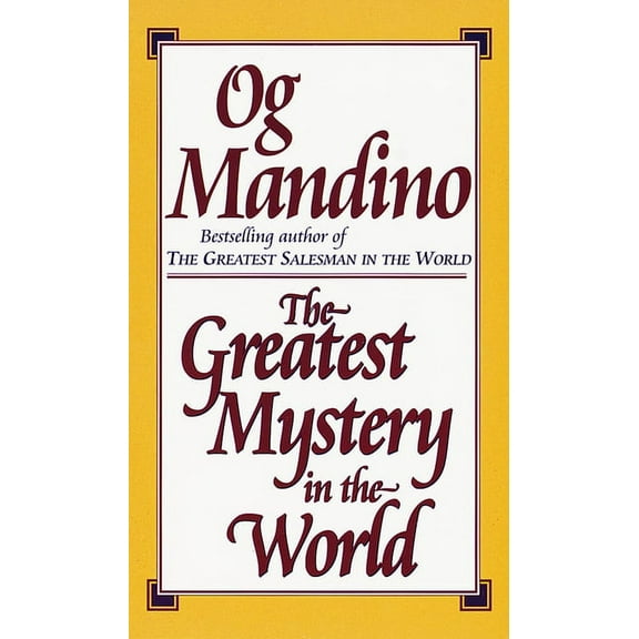 The Greatest Mystery in the World, (Paperback)