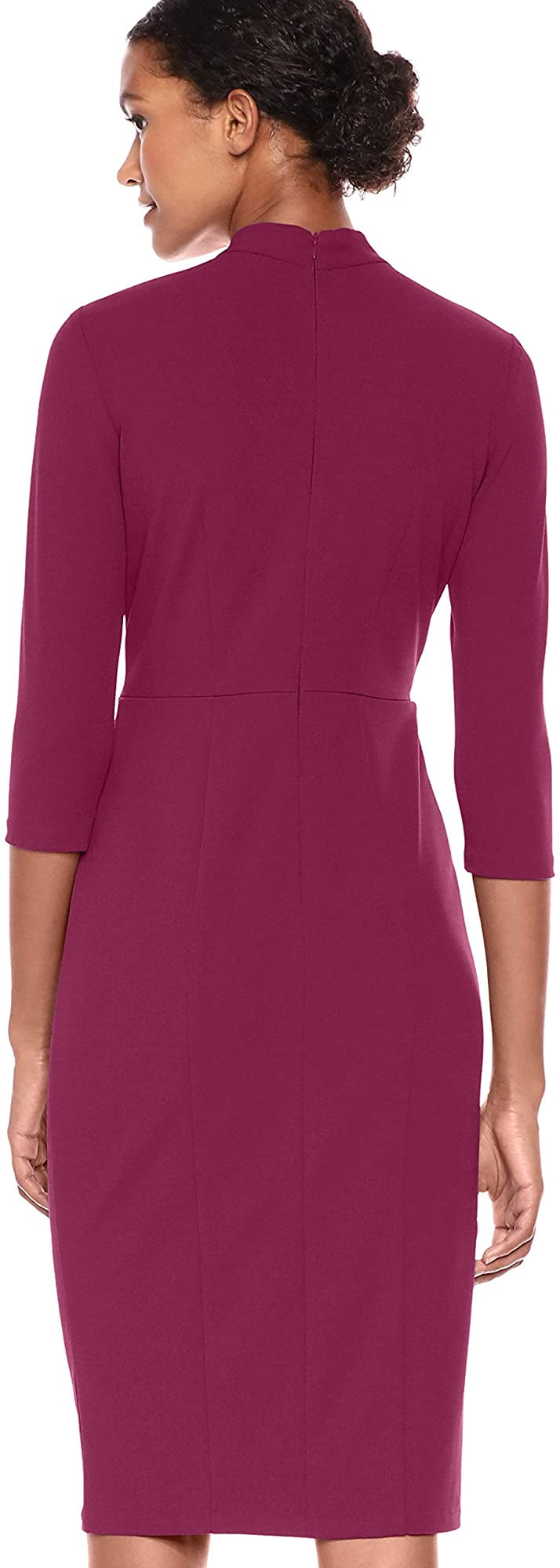 Donna Morgan Womens Knotted Crepe 