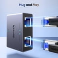 thumbnail image 4 of Divisor Ethernet UGREEN 1000 Mbps 1 a 2 para PC, portátil, PS5, 4 of 7