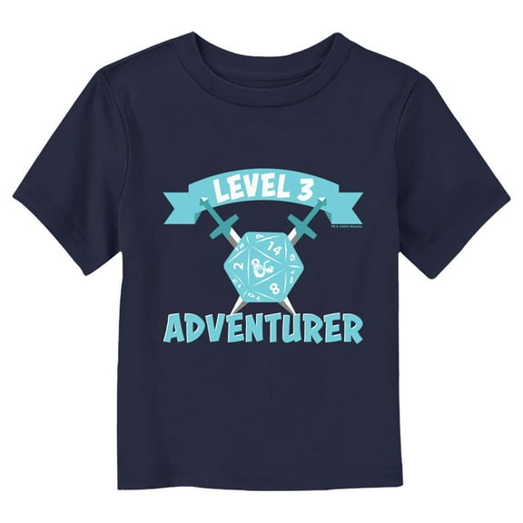 Dungeons & Dragons Level Three Adventurer Graphic T-Shirt