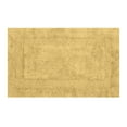 thumbnail image 2 of Home Weavers Classy Bathmat 100% Cotton Tufted Bath Rug, Extra Soft and Absorbent Bath Rugs, Machine Washable bath rugs for Bathroom, 21"x34" Rectangle, Yellow, 2 of 10