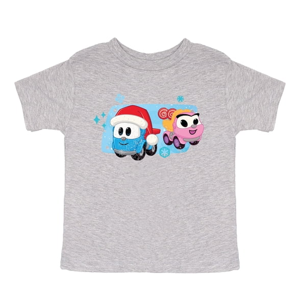 Leo the Truck Leo and Lea Holiday - Toddler Short Sleeve Graphic T-Shirt