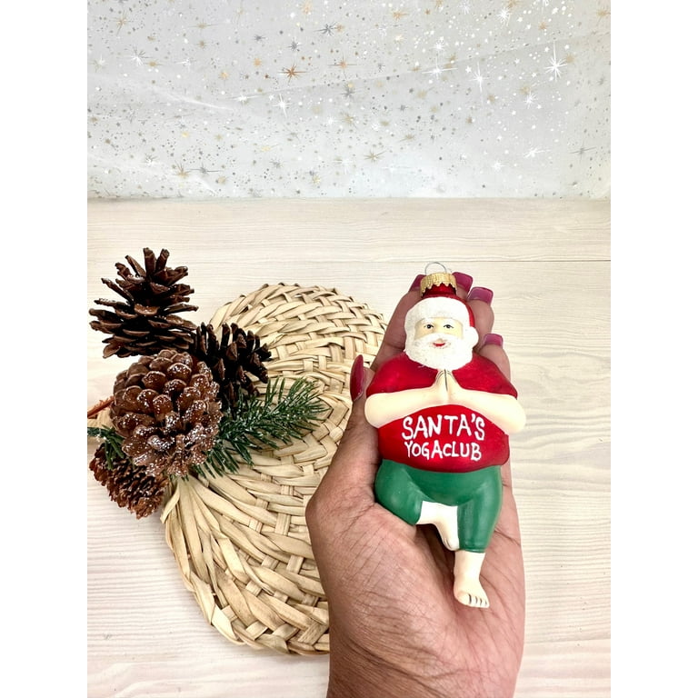 アスティエ　クリスマスオーナメント YOGA SANTA Yoga Santa Standing (1) - Walmart.com