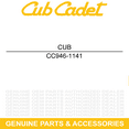 thumbnail image 5 of CUB CADET 946-1141 Control Cable 58.25" SRS621 S621SS 746-1141, 5 of 8