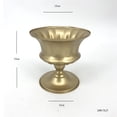 thumbnail image 3 of Conjunto de Jarrones de Hierro Forjado, Elegancia en Plata, 3 of 7