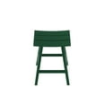 thumbnail image 5 of GARDEN 29" Inches Adirondack Plastic Outdoor Bar Stools for Patio, Dark Green, 5 of 6