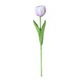 thumbnail image 1 of Tulipán artificial de tacto real de 35 cm de PU, tulipán artificial realista con tallo largo para bodas, hogar, centro de mesa, decoración de jardín de primavera., 1 of 8