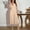 Beige, variant on Summer Jumpsuits For Women 2026 Dressy Sleeveless Business Loose Wide Leg One Piece Jumpsuits Crew Neck Baggy Overalls Going Out Beach Summer Rompers For Women L