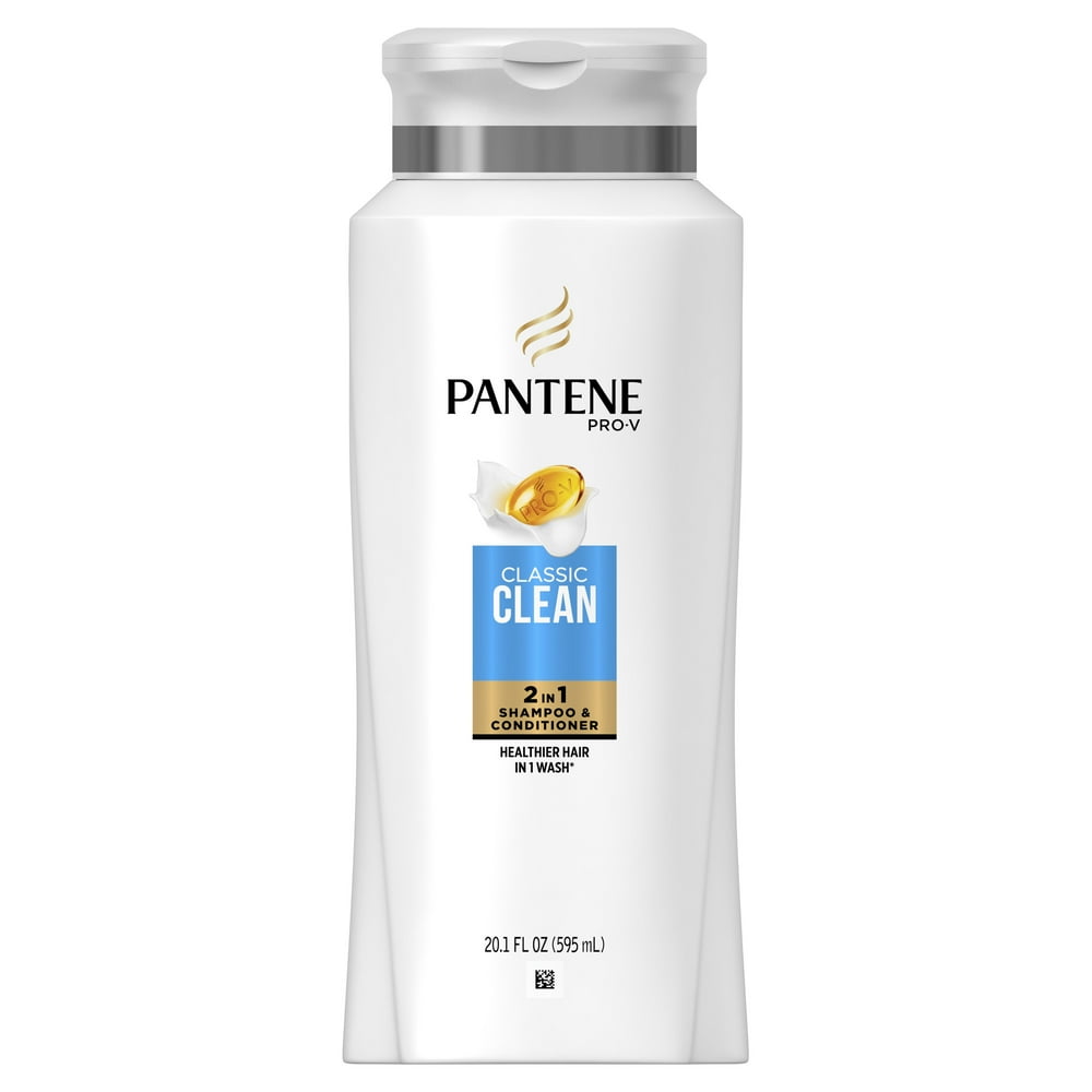 Pantene 2 in 1 Shampoo and Conditioner, Classic Clean, 20.1 fl oz
