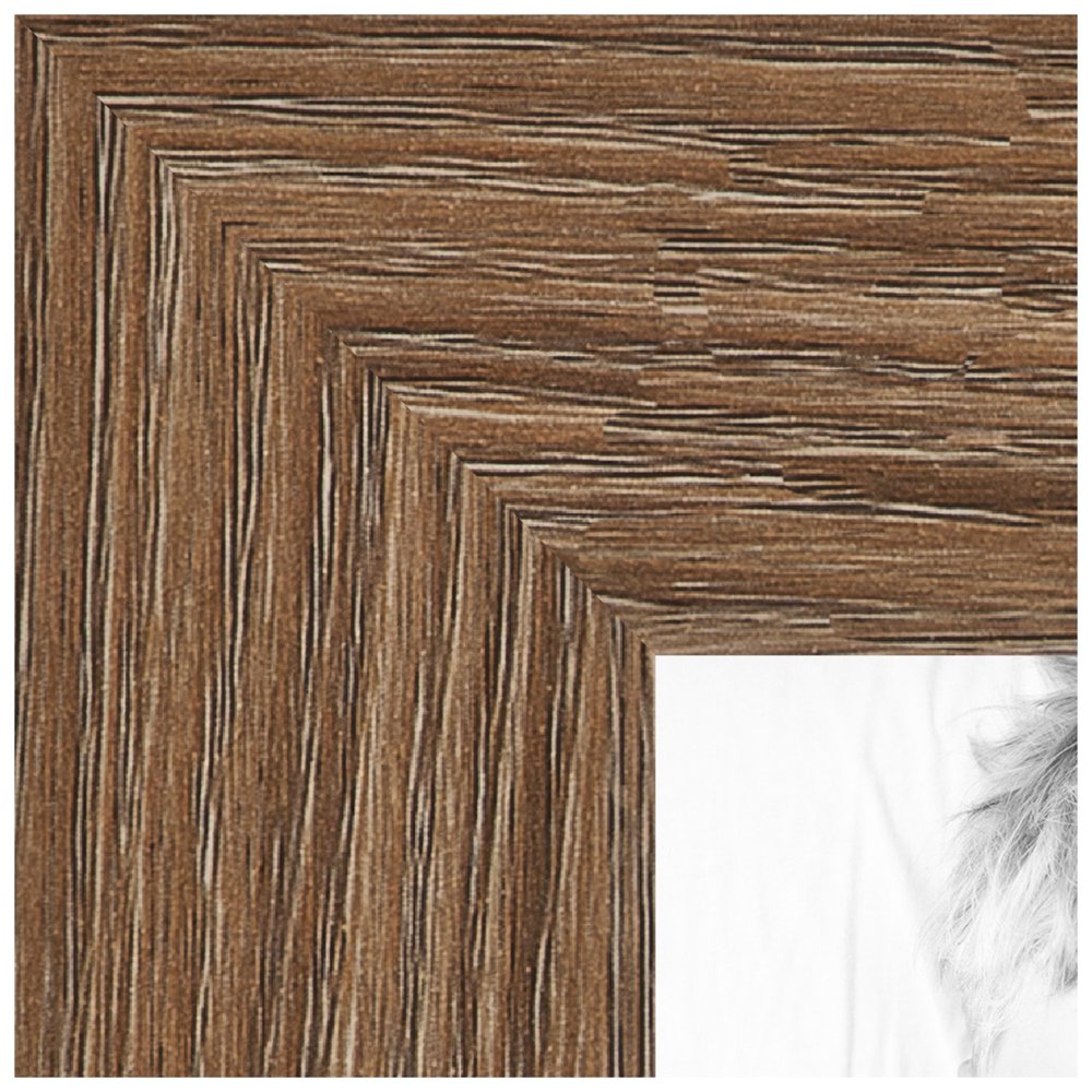 ArtToFrames 22x28 Inch Brown Picture Frame, This Brown MDF Poster Frame is Great for Your Art or