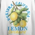 thumbnail image 2 of Ventura California Lemon Orchard Sleeveless Women's White Tank Top
-Large, 2 of 3