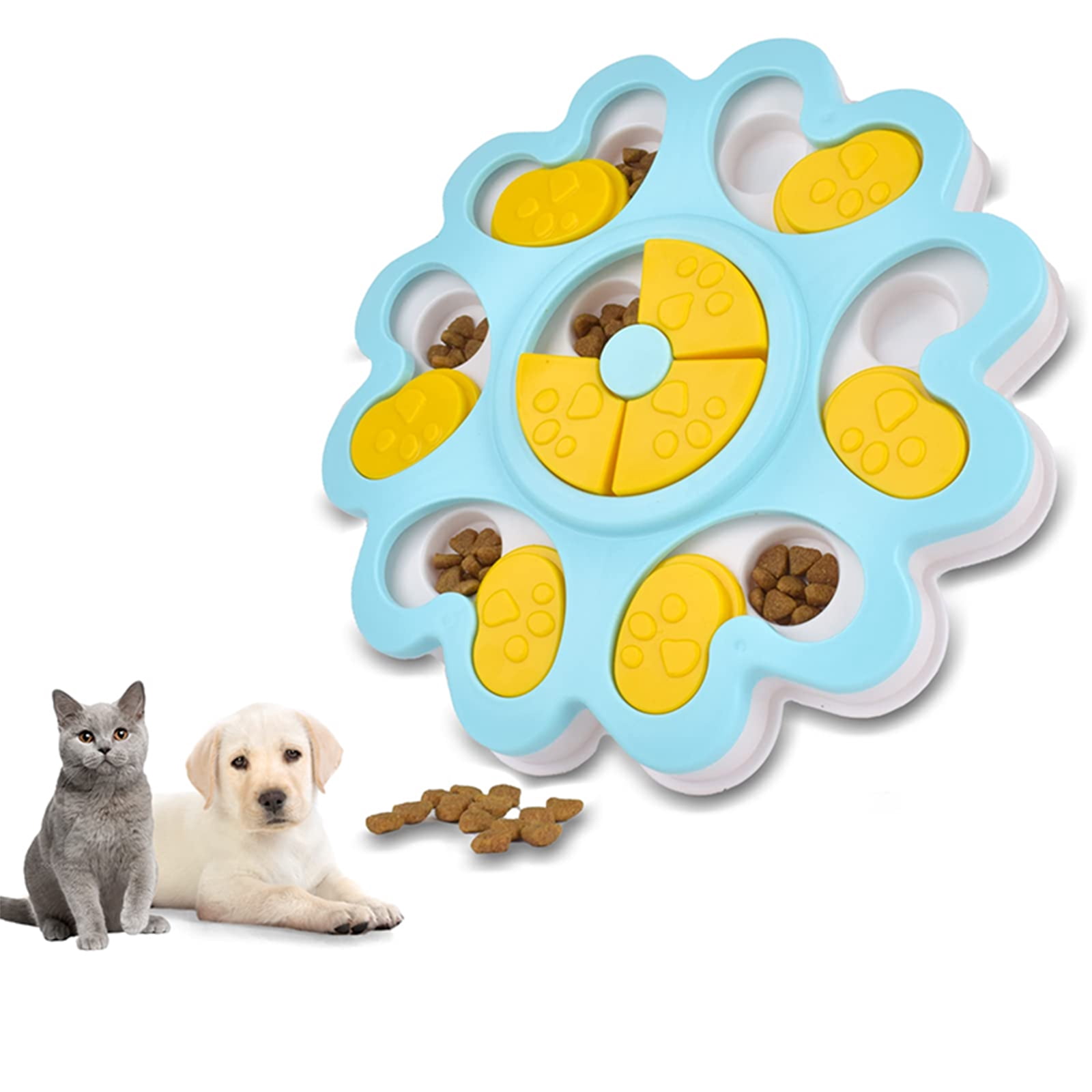 Dog Puzzle Feeder, Interactive Treat Dispensing Pet Toy, Food Slow Feeding Mat For Dogs 1Pc