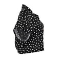 thumbnail image 4 of Blusa George para Mujer, Camisera Boxy, Manga Corta y Elástico en Espalda Negro Talla CH, 4 of 4