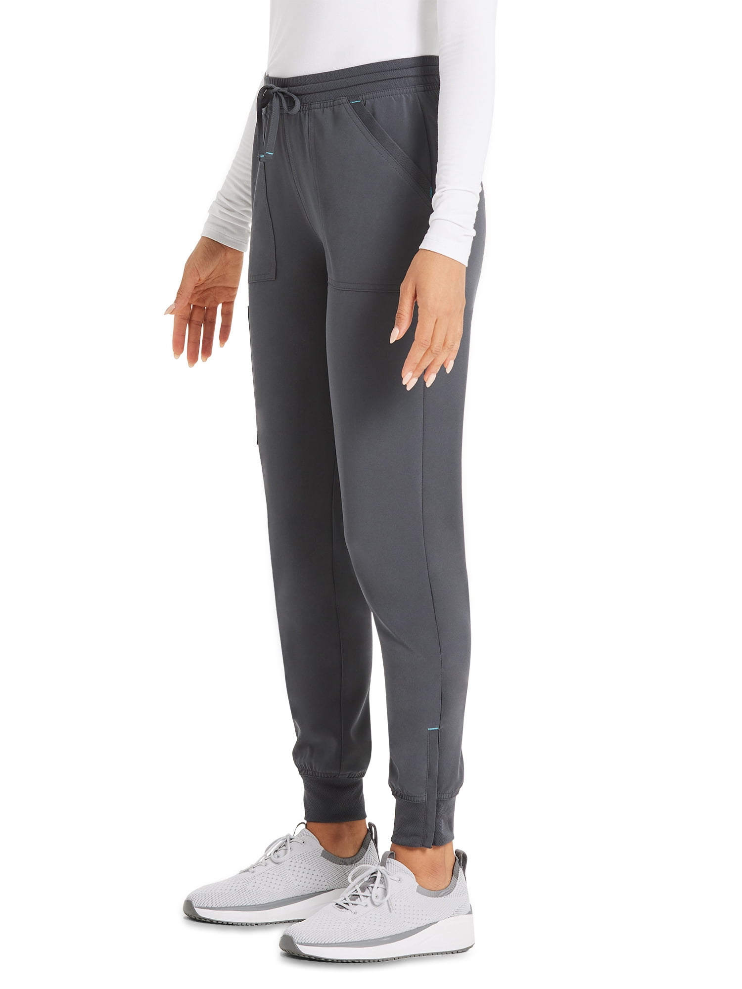 Scrubstar Women's Premium Performance Stretch Drawstring Jogger Cargo Scrub Pant