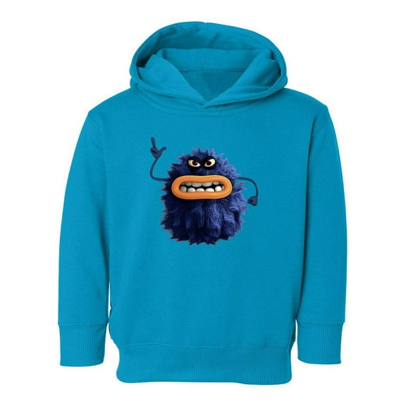 Scary Hairy Monster Hoodie Toddler -Image by Shutterstock,  5 Toddler