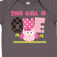 thumbnail image 4 of Inktastic Owl 1st Birthday Cute 1 Year Old Girl Girls Baby Bodysuit, 4 of 5