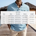 thumbnail image 3 of DayScoop Short Sleeve T-Shirts for Men Fashion T Shirt Summer Casual Solid Color Stand Up Collar Button Pocket Breathable Beach Tees Top, 3 of 6
