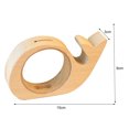 thumbnail image 4 of Coin Bank Creative Wood Animal Design Money Bank Piggy Bank Desk Decoration, 4 of 7