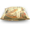 thumbnail image 4 of GZHJMY Throw Pillow Case Decorative Cushion Cover Square Pillowcase, Ancient Egypt Sofa Bed Pillow Case Cover(18x18inch) Twin Sides Home Decor, 4 of 4