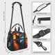 thumbnail image 2 of Fotbe Red And Blue Fire Cat Bolsa de Almuerzo con Estampado, Lonchera Aislada, Contenedores de Comida Reutilizables Tipo Cooler a Prueba de Fugas, 2 of 7