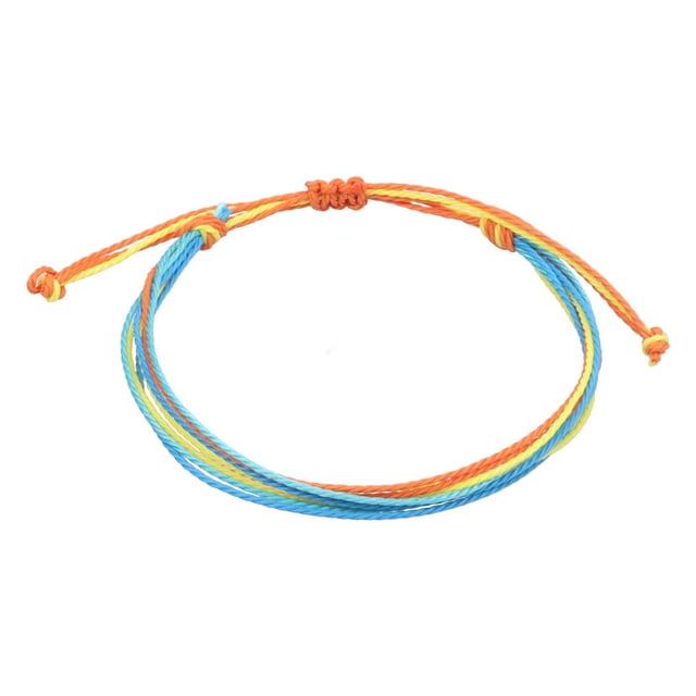Sonducket de la amistad, regalo trenzado hecho a mano, cadena de mano tejida en cera resistente al agua, accesorios de decoración para mujer, Ropa, zapatos y accesorios Miscelánea tipo 40 40 Sonducket AP010275-40