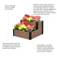 thumbnail image 3 of 21-inch Mini Cascade Garden Bed, 3 of 5
