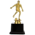 thumbnail image 4 of LABSERRON Soccer Championship Trophy 1Pack Golden Human Plastic Award For Kids 6.1x2.95x2.95in, 4 of 7