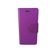 iPhone 6/6S Leather Wallet Case by BlueWeigh - Purple