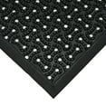 thumbnail image 3 of Rubber-Cal "Dura-Scraper Drainage" Commercial Door Mat - 3/8 in x 24 in x 36 in - Black Rubber Doormats, 3 of 6