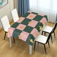 thumbnail image 4 of Yayeee Tablecloths 54" x 54" Rectangle Wrinkle Resistant Party Table Cover, Pink Abstract, 4 of 8