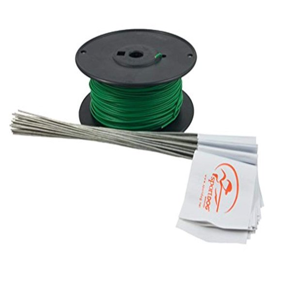 SportDOG Brand Wire and Flag Accessory Kit - Expands Your SportDOG Brand In-Ground Fence - Contains 150 Metres of 20-Gauge Wire, 50 Flags, 2 Wire Nuts, and 2 Waterproof, Gel-Filled Sp