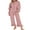 Red, variant on Michellecmm Women Pajamas Lounge Set Plaid Flare Cuff Shirts Tops and Pants