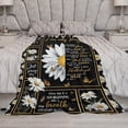 thumbnail image 5 of Christian Cross US American Flag Blanket Religious Decor Throw Blanket Jesus Faith Inspirational Blanket Gifts for Women Men Bedding Warm Soft Plush Fleece Flannel Blanket for Adults Kids 40"x50", 5 of 5