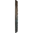 thumbnail image 4 of Ekena Millwork 11 3/8"OD x 3 5/8"ID x 7/8"P Palmetto Ceiling Medallion (Fits Canopies up to 4 1/2"), Hand-Painted Bronze Blue Patina, 4 of 7