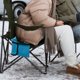 thumbnail image 5 of Asiento con cojín calefactable, temperatura de 3 velocidades para invierno, interior, exterior, azul Cojín calefactable para silla de camping, 5 of 8