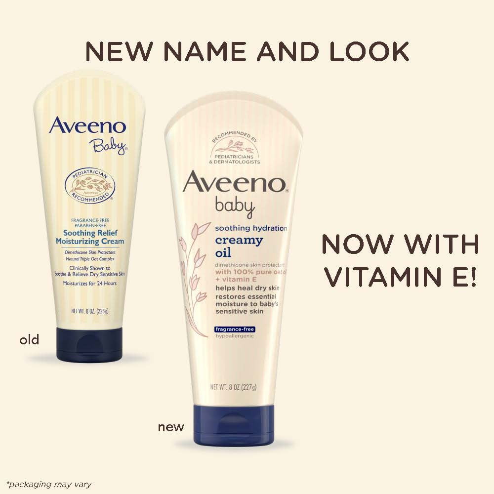 Aveeno Baby Soothing Hydration Creamy Oil for Dry
