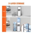 3-Tier Water Jug Holder Rack, Heavy-Duty Cast Iron Water Bottle Stand ...