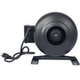 thumbnail image 2 of 4-Inch 316 CFM Inline Duct Fan: Air Circulation Vent Blower for Hydroponics, Basements, and Kitchens, 2 of 6