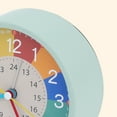 thumbnail image 3 of REGALWOVEN Mechanical Alarm Clock Colorful Cartoon Design, No Tick Sound, Battery Operated for Home Decor Blue 4.5"L x 2.0"W x 4.7"H, 3 of 6