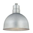 thumbnail image 3 of Millennium Lighting R Series 12" Stem Hung Deep Bowl Shade in Galvanized Gray, 3 of 4