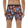 thumbnail image 4 of Disketp Leaves Flower Men's Boxer Briefs Men’s Underwear Boxer Briefs for Men, 4 of 7