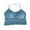 Blue, variant on Womens Bras Lace Bralettes for Women Crew Neck Chemise Corset Lace Floral Bralette Bralet Bra Cami Crop Underwear Vest Blouses for Women Basic Tank Tops for Women Black One Size