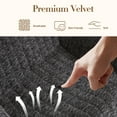 thumbnail image 5 of Bean Bag Chair for Adults with Armrests - Oversized Comfy Beanbag Lounge Lazy Floor Sofa Accent Chair for Living Room, Bedroom (Gray), 5 of 7