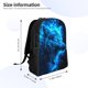 thumbnail image 4 of Balery Wolf Mochila - Mochila Estilosa y Duradera para Laptop de 15 Pulgadas con Tela Oxford Impermeable, 4 of 8
