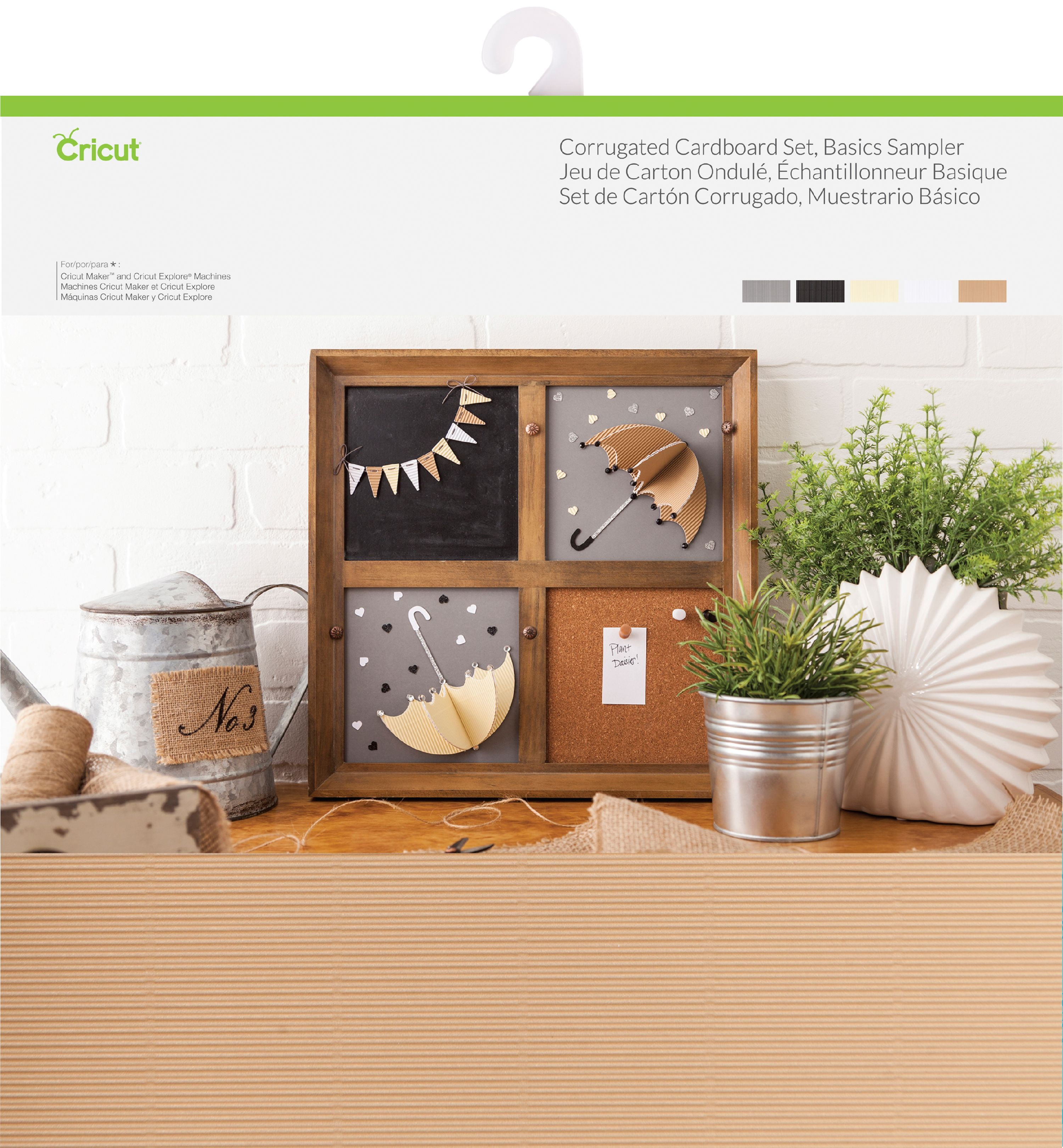 Cricut Corrugated Cardboard 12"X12" Set 20 SheetsBasics Walmart Canada