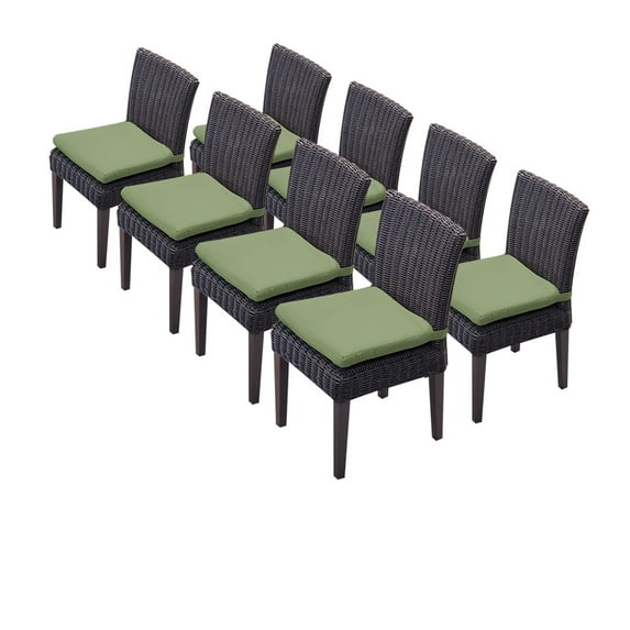 8 Rustico Armless Dining Chairs