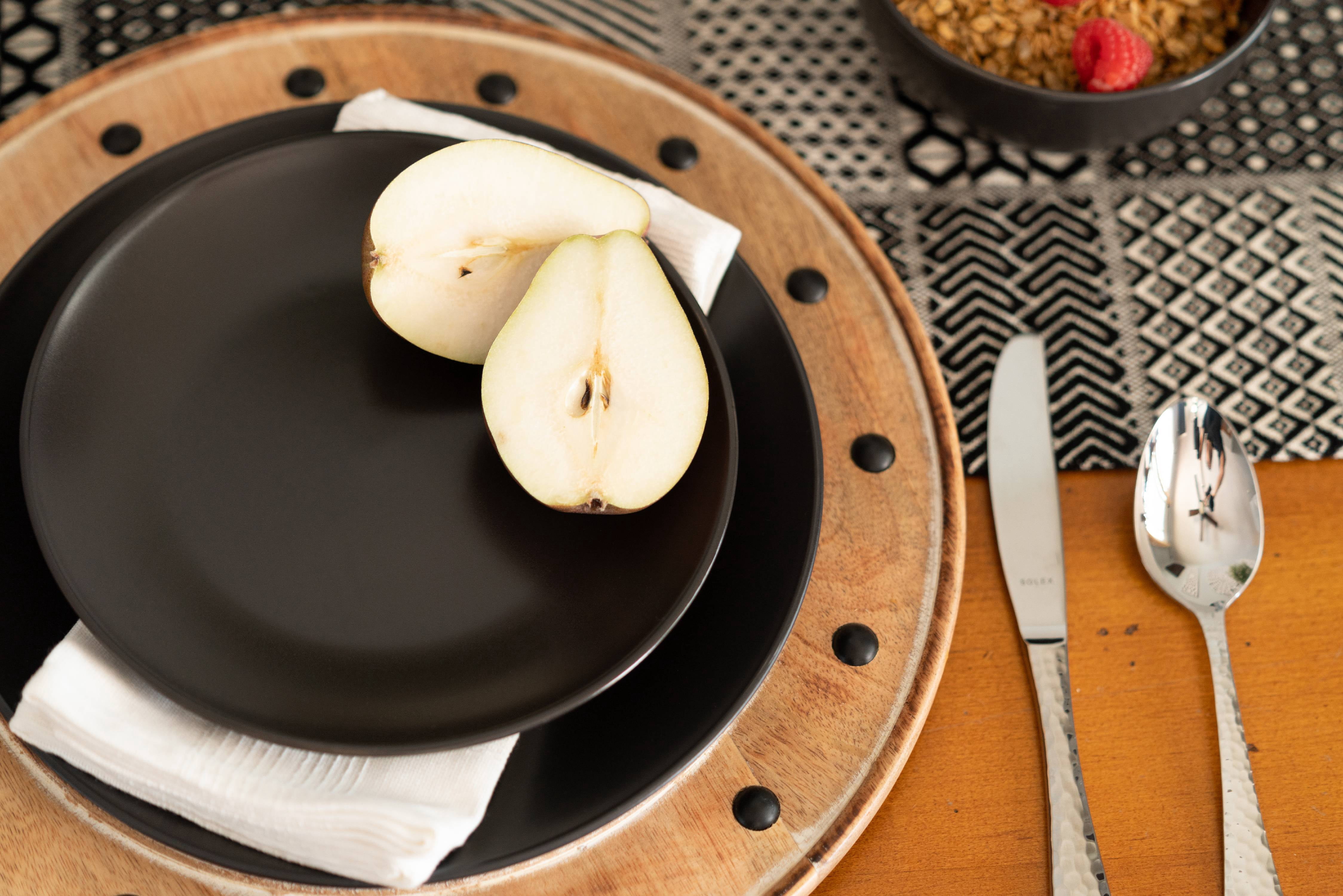 10 Strawberry Street Wazee Matte Salad Plate, Set of 6
